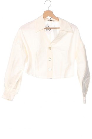 Γυναικείο μπουφάν Who What Wear, Μέγεθος S, Χρώμα Λευκό, Τιμή 11,44 €