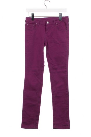 Dziecięce jeansy Crash One, Rozmiar 12-13y/ 158-164 cm, Kolor Fioletowy, Cena 24,83 zł