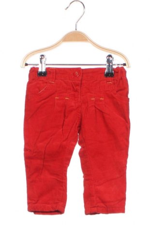 Παιδικό κοτλέ παντελόνι Baby Club, Μέγεθος 2-3m/ 56-62 εκ., Χρώμα Κόκκινο, Τιμή 1,60 €