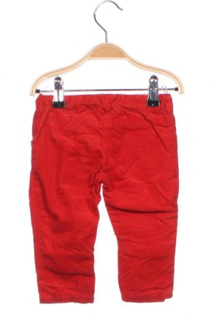 Pantaloni de catifea reiată, pentru copii Baby Club, Mărime 2-3m/ 56-62 cm, Culoare Roșu, Preț 7,38 Lei