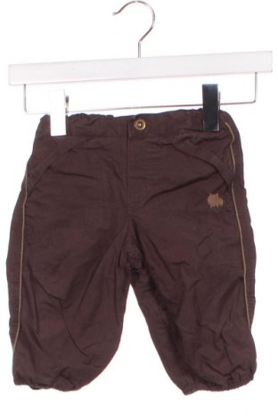 Pantaloni pentru copii H&M, Mărime 9-12m/ 74-80 cm, Culoare Maro, Preț 7,99 Lei