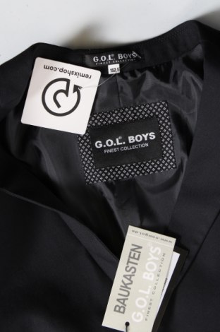 Παιδικό σακάκι G.o.l. Boys, Μέγεθος 10-11y/ 146-152 εκ., Χρώμα Μαύρο, Τιμή 18,43 €