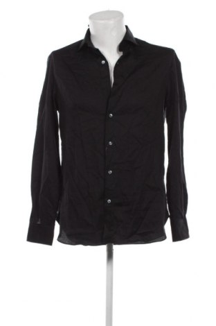 Ανδρικό πουκάμισο Emporio Armani, Μέγεθος M, Χρώμα Μαύρο, Τιμή 132,99 €