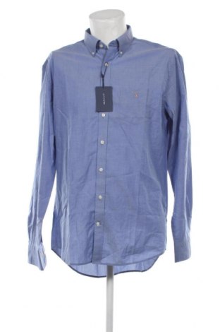 Мъжка риза Gant, Размер XL, Цвят Син, Цена 150,00 лв.