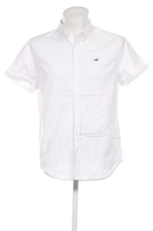 Ανδρικό πουκάμισο Hollister, Μέγεθος L, Χρώμα Λευκό, Τιμή 20,41 €