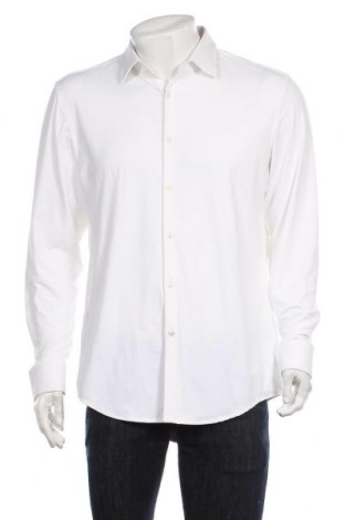 Мъжка риза Hugo Boss, Размер L, Цвят Бял, Цена 169,00 лв.