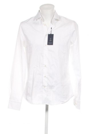 Ανδρικό πουκάμισο Profuomo, Μέγεθος M, Χρώμα Εκρού, Τιμή 77,32 €