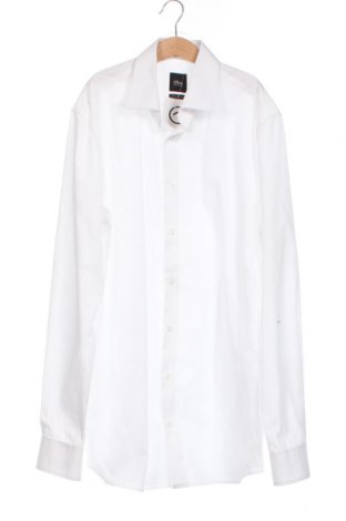 Herrenhemd S.Oliver Black Label, Größe M, Farbe Weiß, Preis 20,36 €