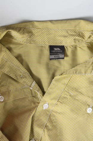Herrenhemd Trespass, Größe XXS, Farbe Gelb, Preis 23,66 €