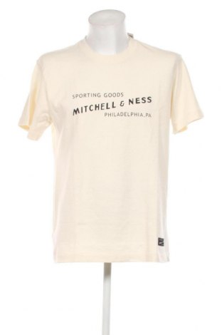 Мъжка тениска Mitchell & Ness, Размер M, Цвят Екрю, Цена 29,00 лв.