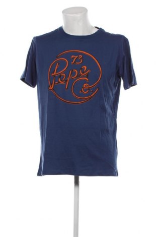 Męski T-shirt Pepe Jeans, Rozmiar XL, Kolor Niebieski, Cena 138,60 zł