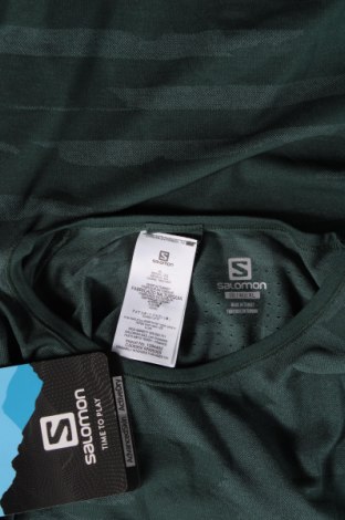 Мъжка тениска Salomon, Размер XL, Цвят Зелен, Цена 44,20 лв.