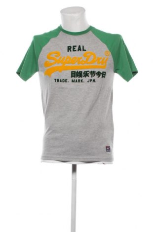 Herren T-Shirt Superdry, Größe S, Farbe Grau, Preis € 9,92