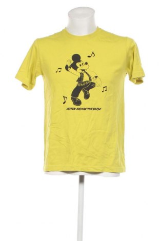 Ανδρικό t-shirt Uniqlo, Μέγεθος S, Χρώμα Κίτρινο, Τιμή 4,64 €