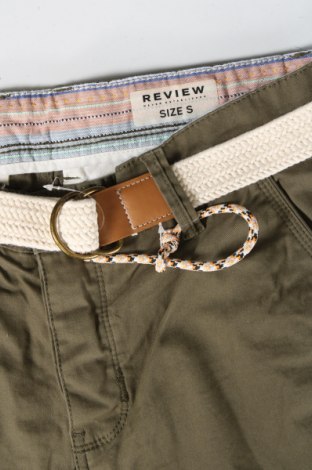 Pantaloni scurți de bărbați Review, Mărime S, Culoare Verde, Preț 41,97 Lei