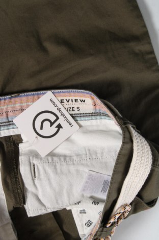 Мъжки къс панталон Review, Размер S, Цвят Зелен, Цена 24,36 лв.