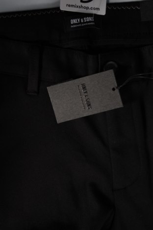 Мъжки панталон Only & Sons, Размер M, Цвят Черен, Цена 21,62 лв.