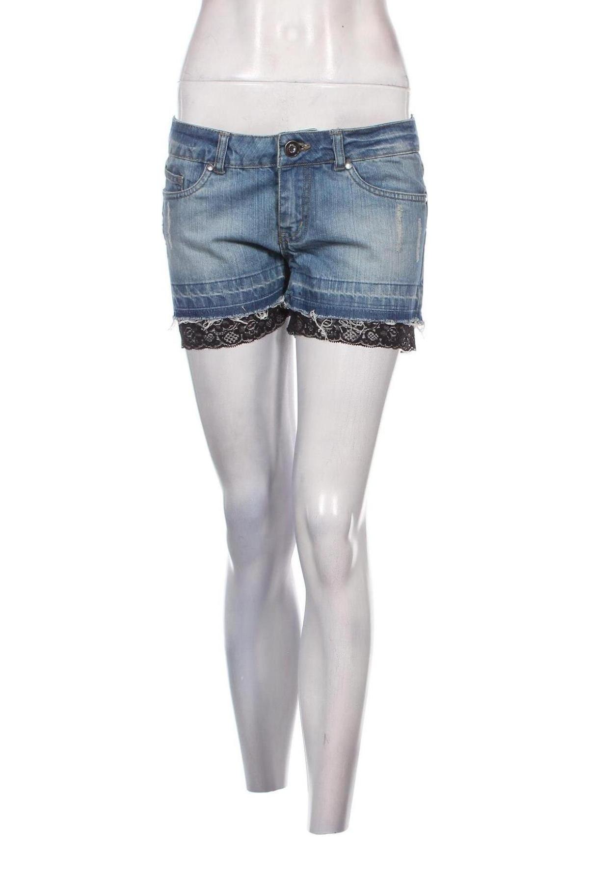 Γυναικείο κοντό παντελόνι Miss Milla, Μέγεθος M, Χρώμα Μπλέ, Τιμή 9,72 €