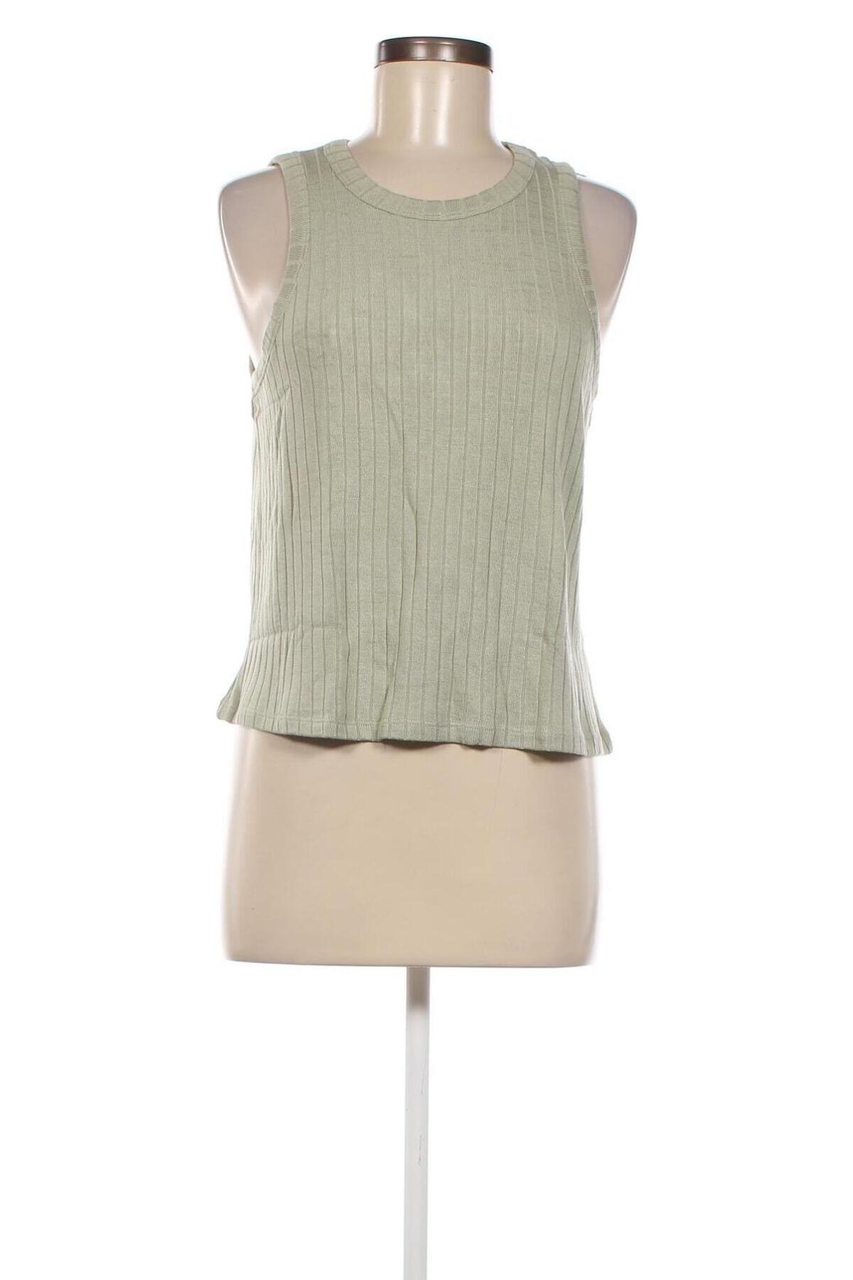 Γυναικείο αμάνικο μπλουζάκι Zign, Μέγεθος L, Χρώμα Πράσινο, Τιμή 5,38 €