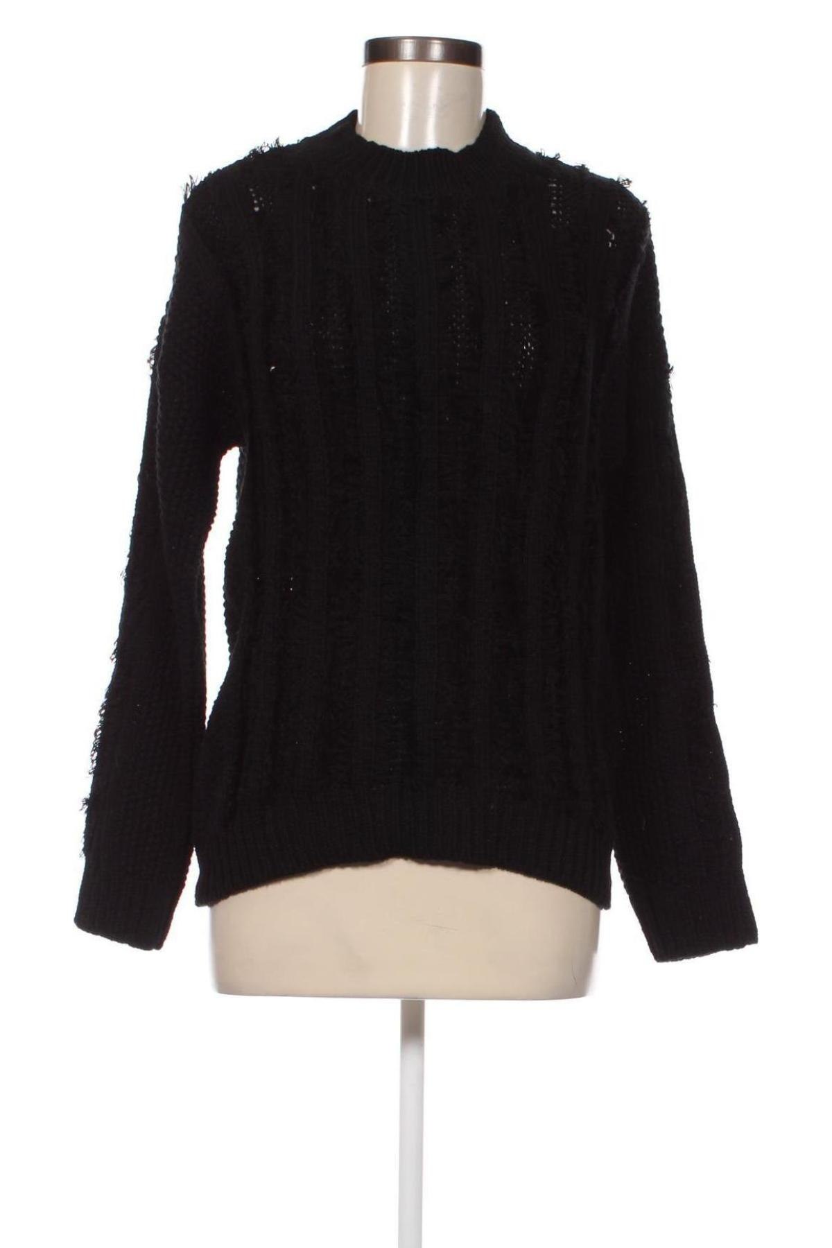 Γυναικείο πουλόβερ Kiabi, Μέγεθος S, Χρώμα Μαύρο, Τιμή 6,40 €