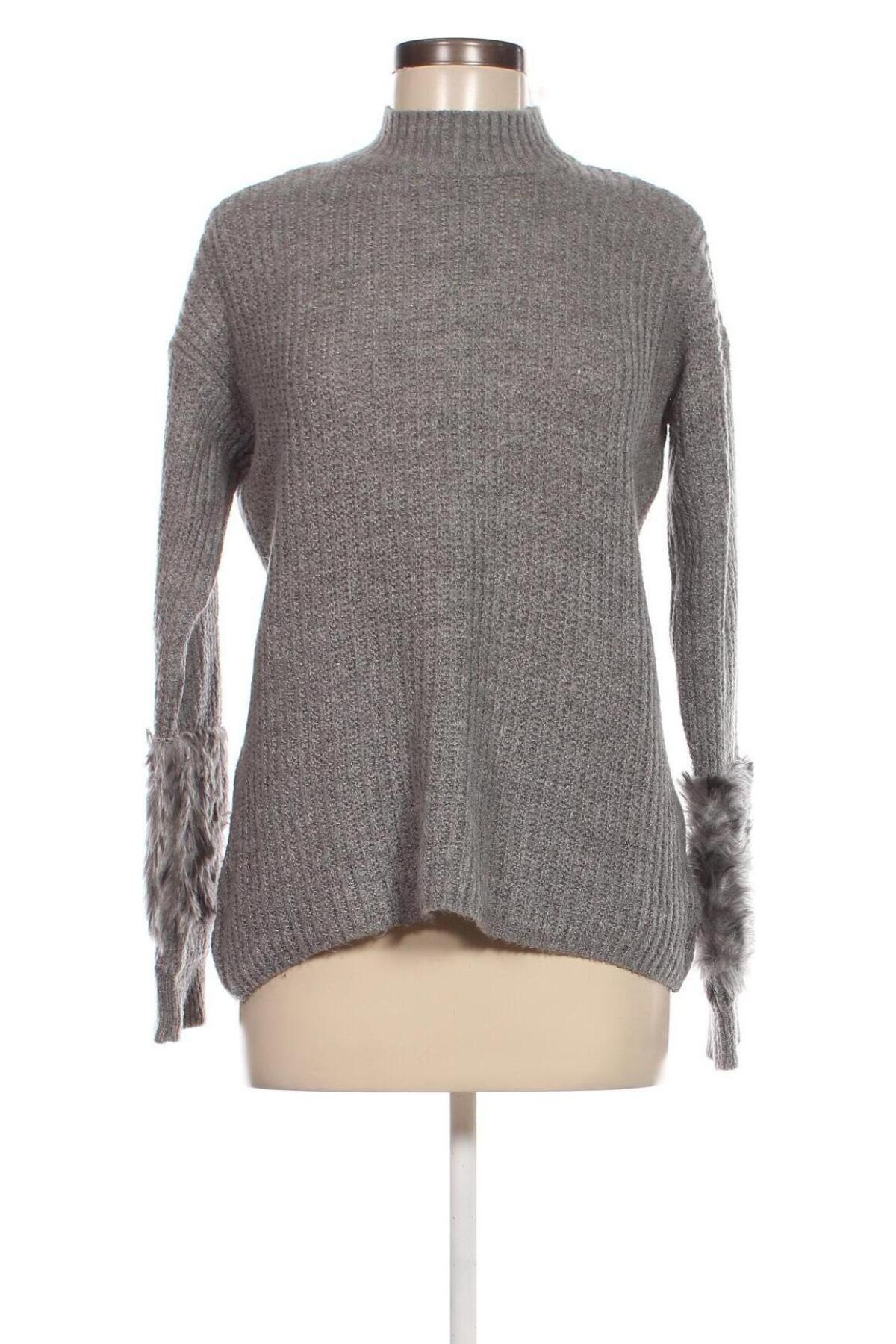 Дамски пуловер LCW, Размер S, Цвят Сив, Цена 10,15 лв.