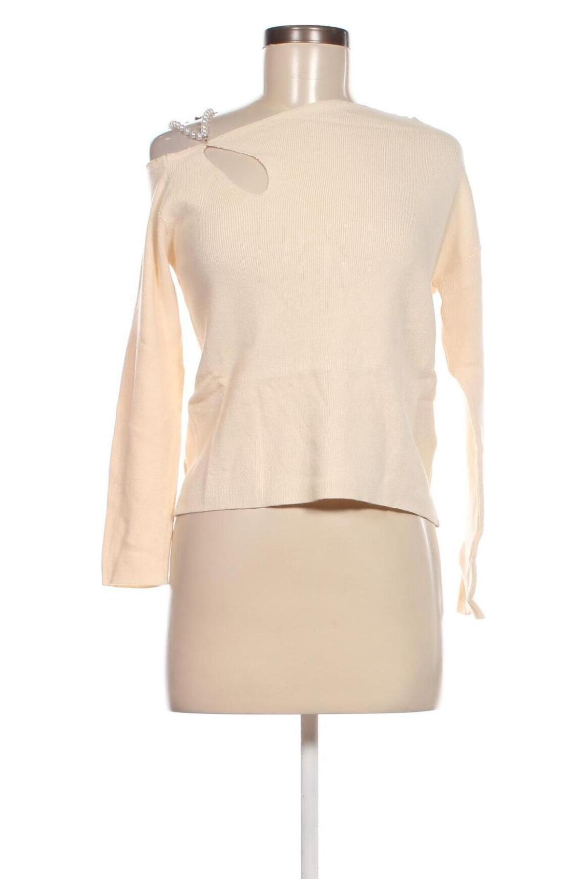 Γυναικείο πουλόβερ SHEIN, Μέγεθος XXL, Χρώμα Εκρού, Τιμή 5,93 €