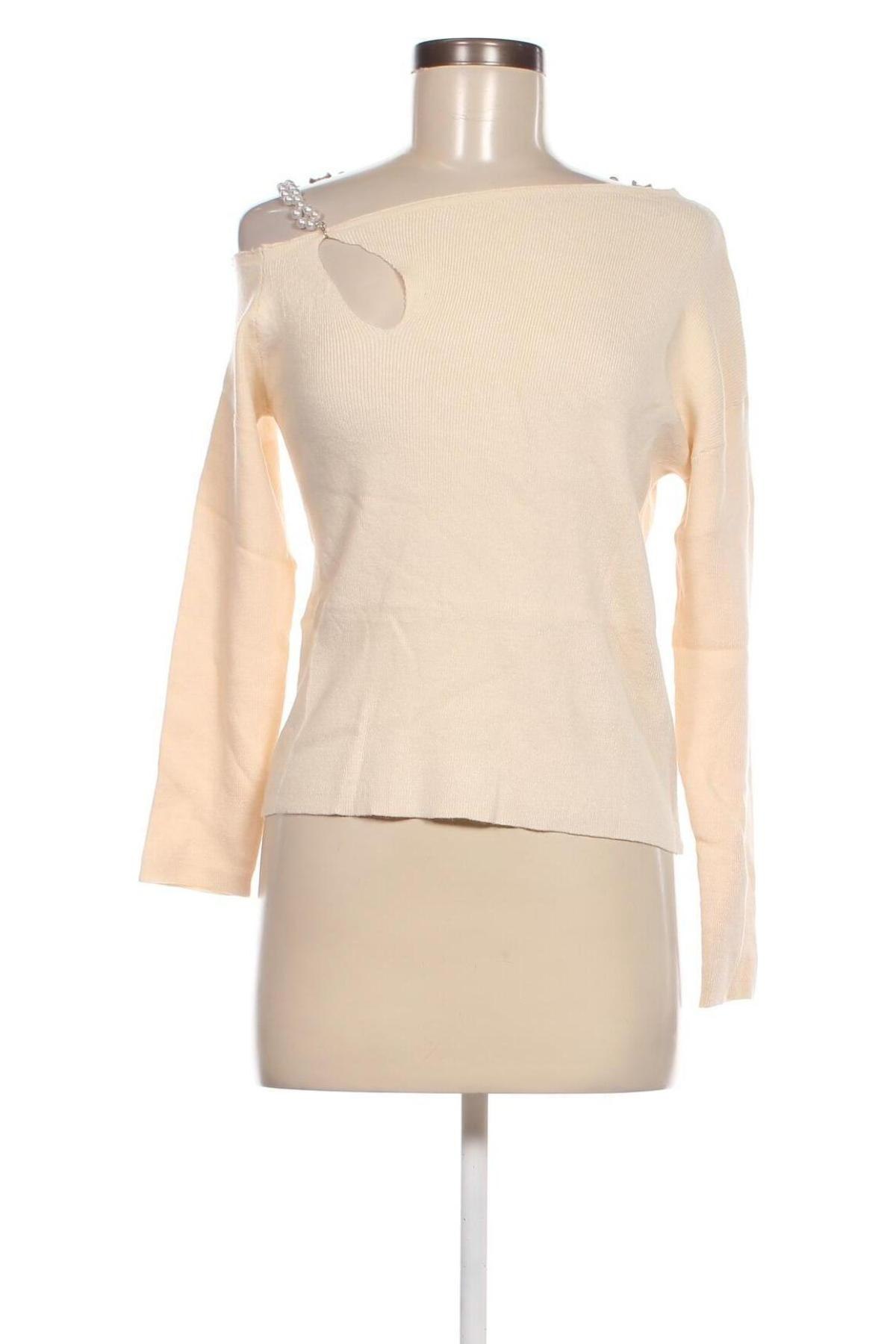 Γυναικείο πουλόβερ SHEIN, Μέγεθος XXL, Χρώμα  Μπέζ, Τιμή 2,85 €