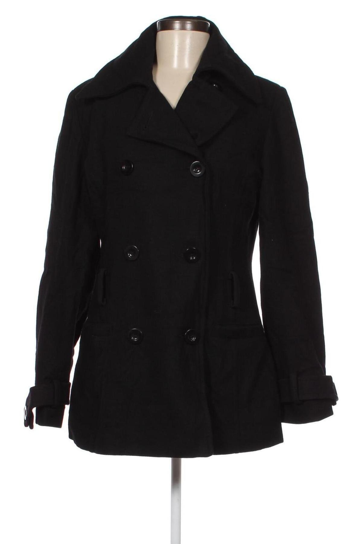 Γυναικείο παλτό Reflex, Μέγεθος M, Χρώμα Μαύρο, Τιμή 66,19 €