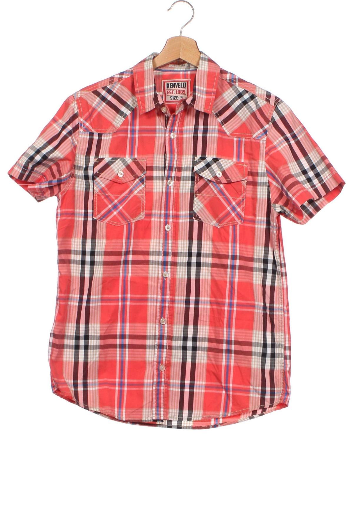 Ανδρικό πουκάμισο Kenvelo, Μέγεθος S, Χρώμα Πολύχρωμο, Τιμή 2,22 €