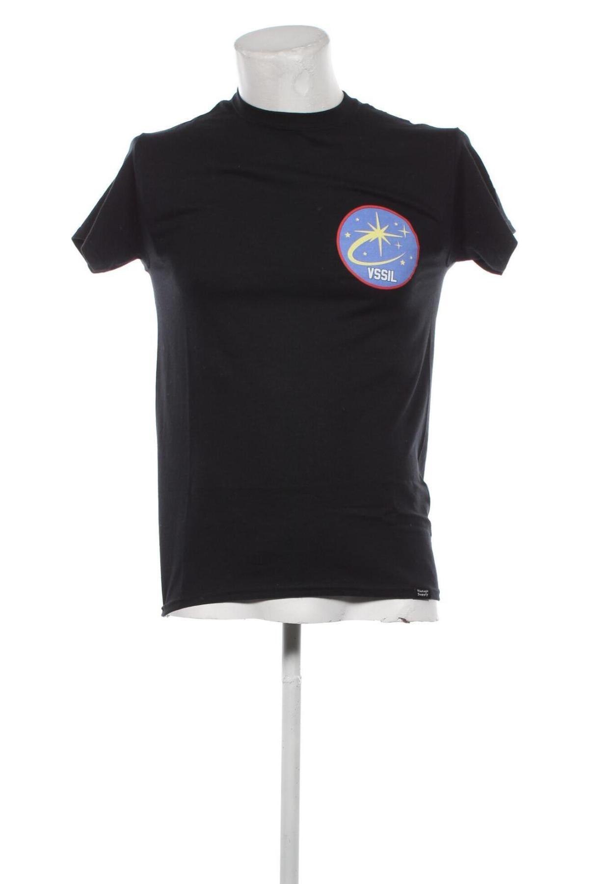 Pánské tričko  Vintage Supply, Velikost XS, Barva Černá, Cena  164,00 Kč