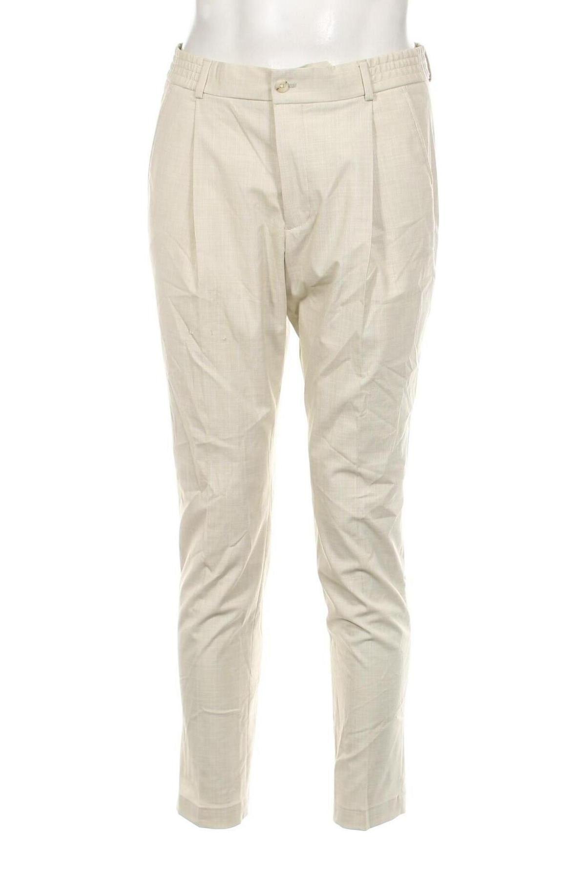 Pantaloni de bărbați McNeal, Mărime M, Culoare Ecru, Preț 286,18 Lei