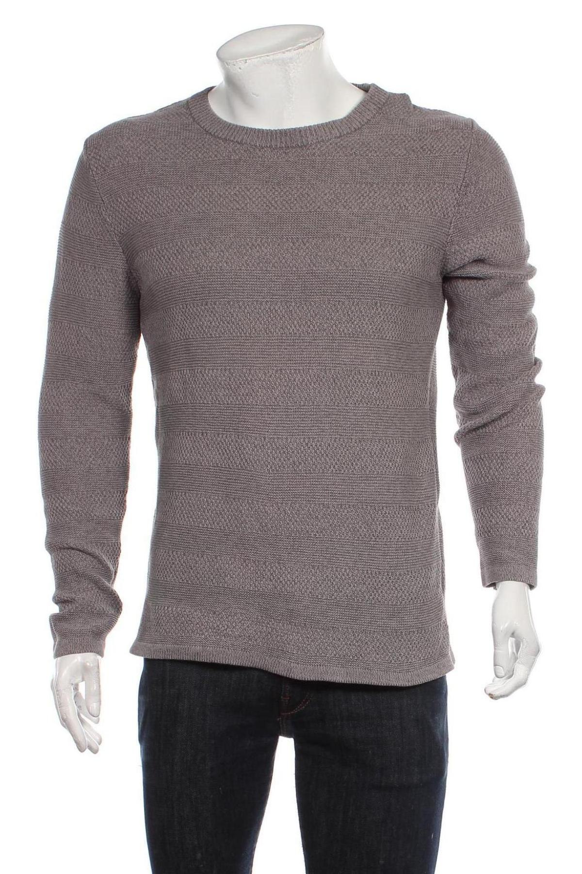 Ανδρικό πουλόβερ Selected Homme, Μέγεθος L, Χρώμα Γκρί, Τιμή 14,85 €