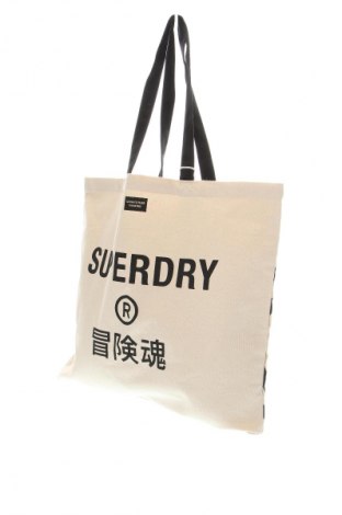 Дамска чанта Superdry, Цвят Екрю, Цена 69,79 лв.