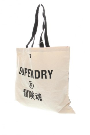 Torebka Superdry, Kolor ecru, Cena 316,99 zł