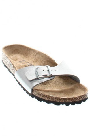 Japonki Birkenstock, Rozmiar 37, Kolor Srebrzysty, Cena 458,99 zł