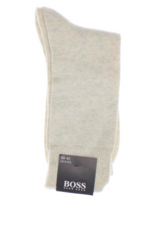 Socken Hugo Boss, Größe M, Farbe Beige, Preis 34,29 €