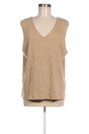 Damentop Ellen Tracy, Größe XXL, Farbe Beige, Preis 5,99 €