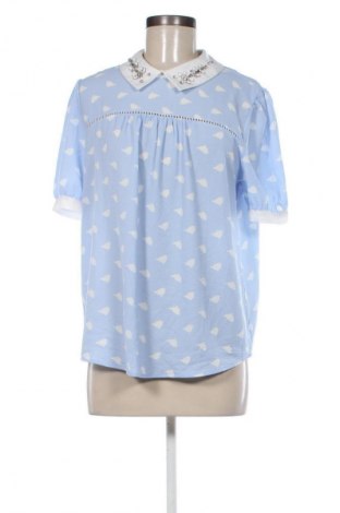 Damen Shirt Faith and Joy, Größe L, Farbe Blau, Preis € 4,99