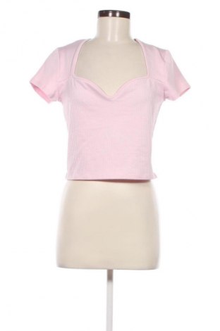 Damen Shirt Gina Tricot, Größe L, Farbe Rosa, Preis 5,49 €