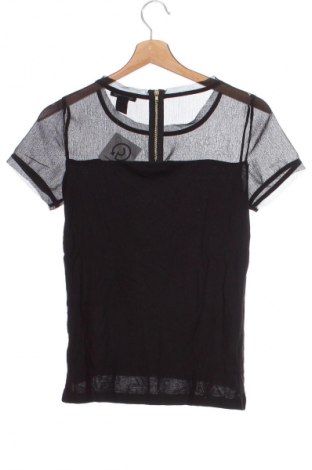 Damen Shirt H&M, Größe XS, Farbe Schwarz, Preis € 3,33