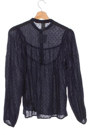 Damen Shirt H&M L.O.G.G., Größe XXS, Farbe Blau, Preis € 4,99