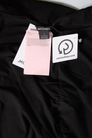 Damen Shirt Monki, Größe L, Farbe Schwarz, Preis € 5,99