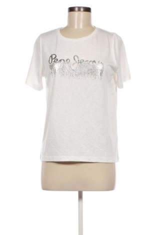 Damen Shirt Pepe Jeans, Größe S, Farbe Weiß, Preis 16,99 €