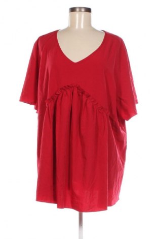 Damen Shirt SHEIN, Größe 4XL, Farbe Rot, Preis € 13,49