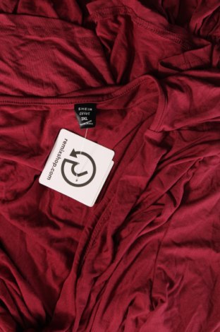 Damen Shirt SHEIN, Größe 3XL, Farbe Rot, Preis 6,49 €