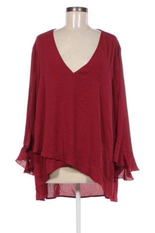 Damen Shirt SHEIN, Größe 4XL, Farbe Rot, Preis 4,99 €