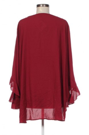 Damen Shirt SHEIN, Größe 4XL, Farbe Rot, Preis 13,49 €