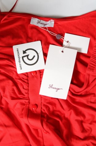 Damen Shirt Sheego, Größe XL, Farbe Rot, Preis € 6,29