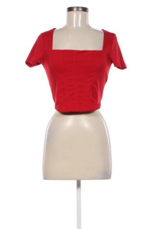 Damen Shirt Stradivarius, Größe M, Farbe Rot, Preis 4,99 €