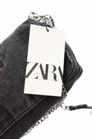 Дамска чанта Zara, Цвят Сив, Цена 46,00 лв.